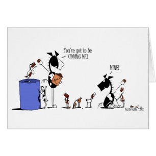 Lustiger Pferde-u. Ziegen-KinderCartoon