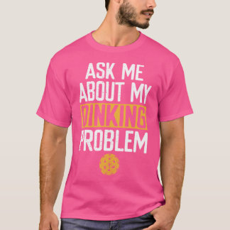 Lustiger Pickleball-Spieler-Paddle-Pickleballspiel T-Shirt