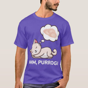 Lustiger Pierogi-Katz Polnisches Essen Polen Pols T-Shirt