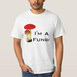 Lustiger Pilz bin ich ein Pilz-Wortspiel T-Shirt