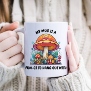 Lustiger Pilz-Pilz-Kaffee Kaffeetasse