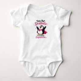 Lustiger Pinguin-Baby-Body Baby Strampler