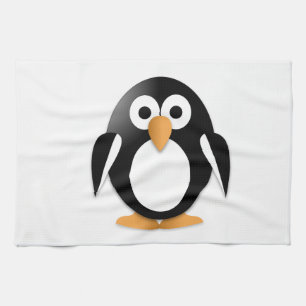 Lustiger Pinguin Handtuch