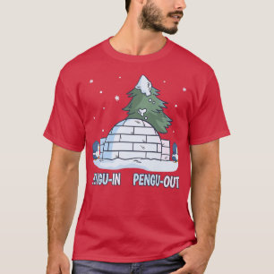Lustiger Pinguin Iglu & Winter-Schnee-Pun, PenguI T-Shirt