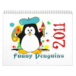 Lustiger Pinguin-Kalender Kalender