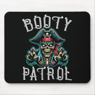 Lustiger Piratenwitz - Beute-Patrouille Mousepad