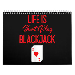 Lustiger Poker   Das Leben ist kurz, spiel Blackja Kalender
