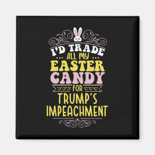 Lustiger politischer Demokraten-Humor Anti-Trump-O Magnet