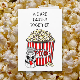 Lustiger Popcorn-Spruch   Herzlichen Glückwunsch z Karte