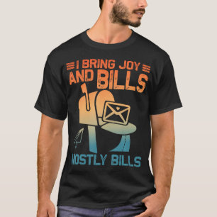 Lustiger Postmitarbeiter Briefträger Mail T-Shirt