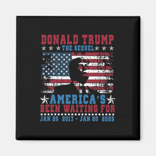 Lustiger Präsident Donald Trump Amtseinführungs Ta Magnet