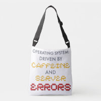 Lustiger Programmierer-Kaffee und Serverfehler