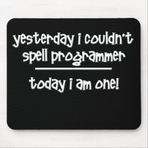 Lustiger Programmierer Mousepad