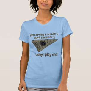 lustiger Psaltery T-Shirt