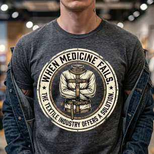 Lustiger Psychische Gesundheit Humor Zwangsjacke T-Shirt