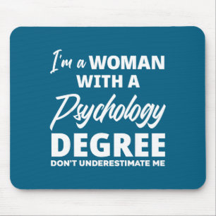 Lustiger Psychologie-Abschluss Frauen Abschlussfei Mousepad