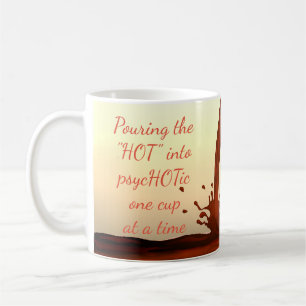 Lustiger Psychotiker Kaffeetasse