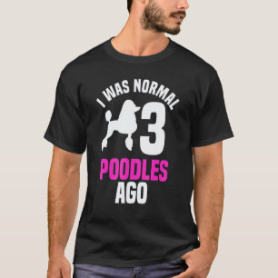 Lustiger Pudel-Hundebesitzer Züchter Haustier Wass T-Shirt