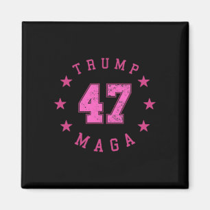 Lustiger Qr 45 47 Trump Amtseinführung 2025 Tanz C Magnet