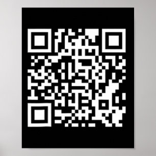 Lustiger Qr Präsident Trump 4547 Trump Tanzcode P Poster