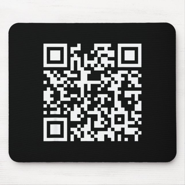 Lustiger Qr Sei kein kleiner Btch Code Sagen Zitat Mousepad (Vorne)