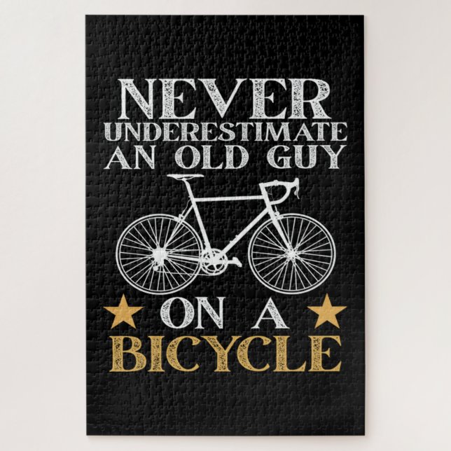 Lustiger Radfahrer Humor (Vertikal)