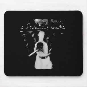 Lustiger rauchender Hund Meme  Mousepad