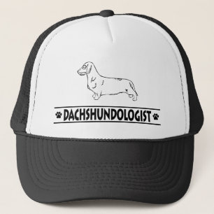 Lustiger Rauhhaar-Dackel Truckerkappe