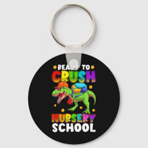 Lustiger Ready To Crush Kindergarten T Rex Erster  Schlüsselanhänger