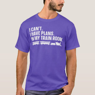 Lustiger Regen Kunst für Männer Frauen Eisenbahn S T-Shirt