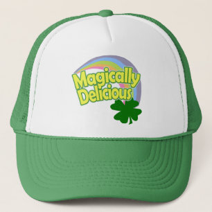 Lustiger Regenbogen St. Patricks Tages Truckerkappe