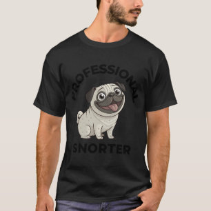 Lustiger Reinrassiger Brot Süßer Mops Laib Hund Ro T-Shirt