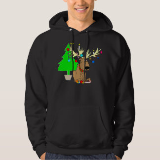 Lustiger Ren-FeiertagHoodie Hoodie