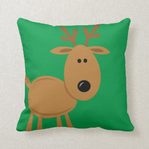 Lustiger Ren-Weihnachtsbrauch Kissen