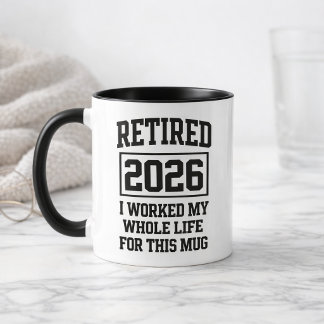 Lustiger Rentner 2026 Ich habe mein ganzes Leben d Tasse