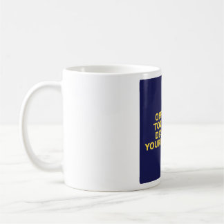 Lustiger Rentner-Becher - Zu alt, um mich mit dir Kaffeetasse