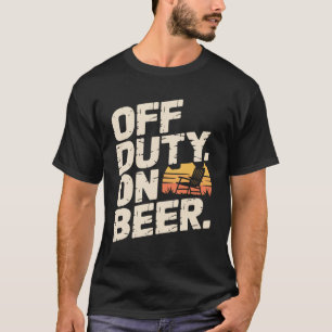 Lustiger Rentner Bier Ruhestand Garten Rentner T-Shirt