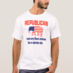 Lustiger republikanischer Obama T-Shirt