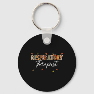 Lustiger Respiratory-Therapeut Kürbis Herbstbaum F Schlüsselanhänger
