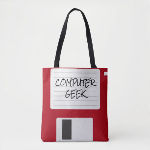Lustiger Retro Computer-Aussenseiter Tasche