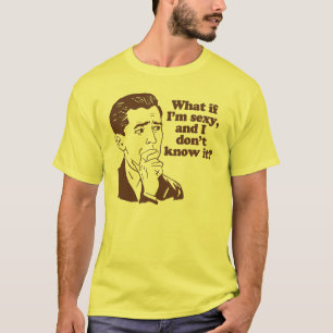 Lustiger Retro Parodie-Spaß T-Shirt
