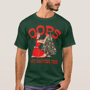 Lustiger Retro-Weihnachten Oops ich habe nochmal e T-Shirt