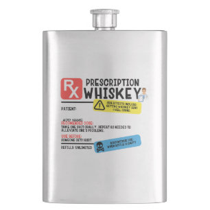 Lustiger Rezept Whisky Flachmann