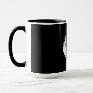 Lustiger Rinderpfote eines Australischen Schäferhu Tasse