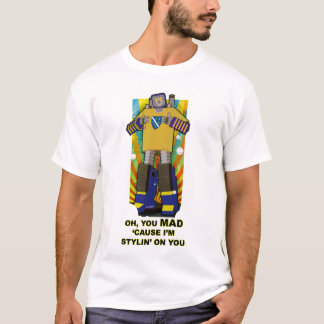 Lustiger Roboter T-Shirt