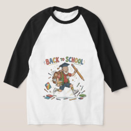 Lustiger Rückkehr-zur-Schule-Absolvent T-Shirt