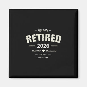 Lustiger Ruhestand 2026 Strandtrip Mama Urlaub Pap Magnet