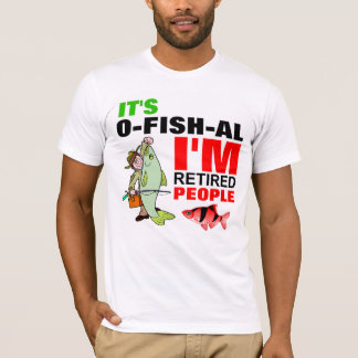 lustiger Ruhestand eines Fischers T-Shirt