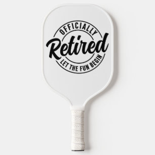 Lustiger Ruhestand Offiziell Im Ruhestand 2026 Pickleball Schläger