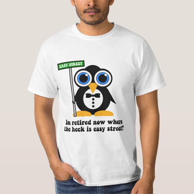 lustiger Ruhestand T-Shirt (Vorderseite)